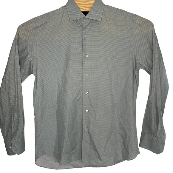 Calder Carmel Medium Light Blue Check L/S Limited Edition 1/70 Button Up Shirt - Picture 3 of 5